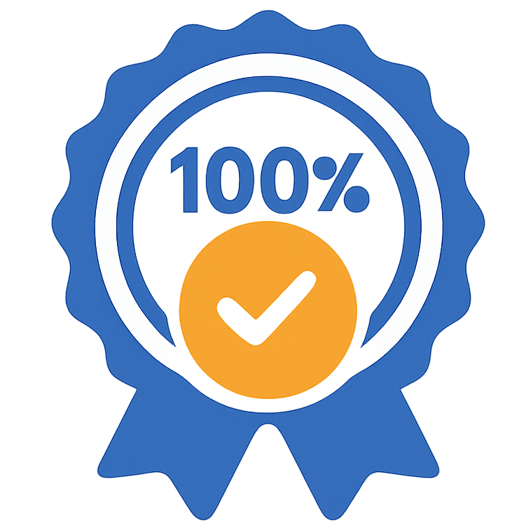 100% Money-Back Guarantee